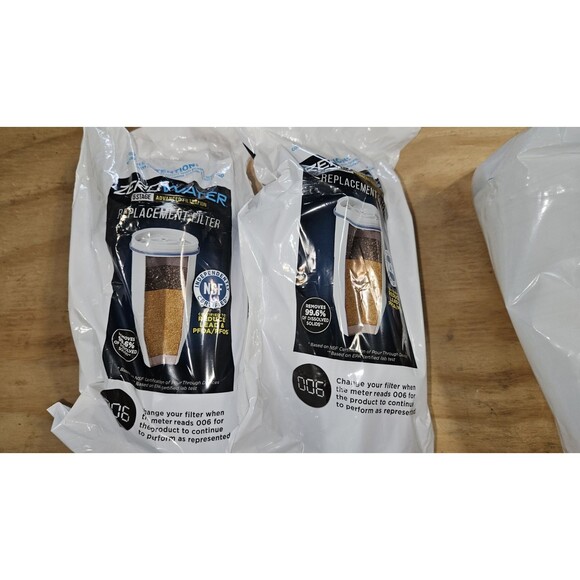 2 Pack Zero Water 5 Stage Advanced Filtration Replacement Water Filters + 2 MORE - Picture 5 of 10